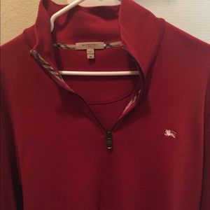Burberry London Red Pullover